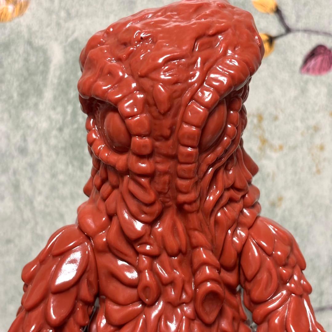 Ｍ１号 『ヘドラ』ゴジラ FINAL WARS版 ソフビ 未塗装 ブラウン成形