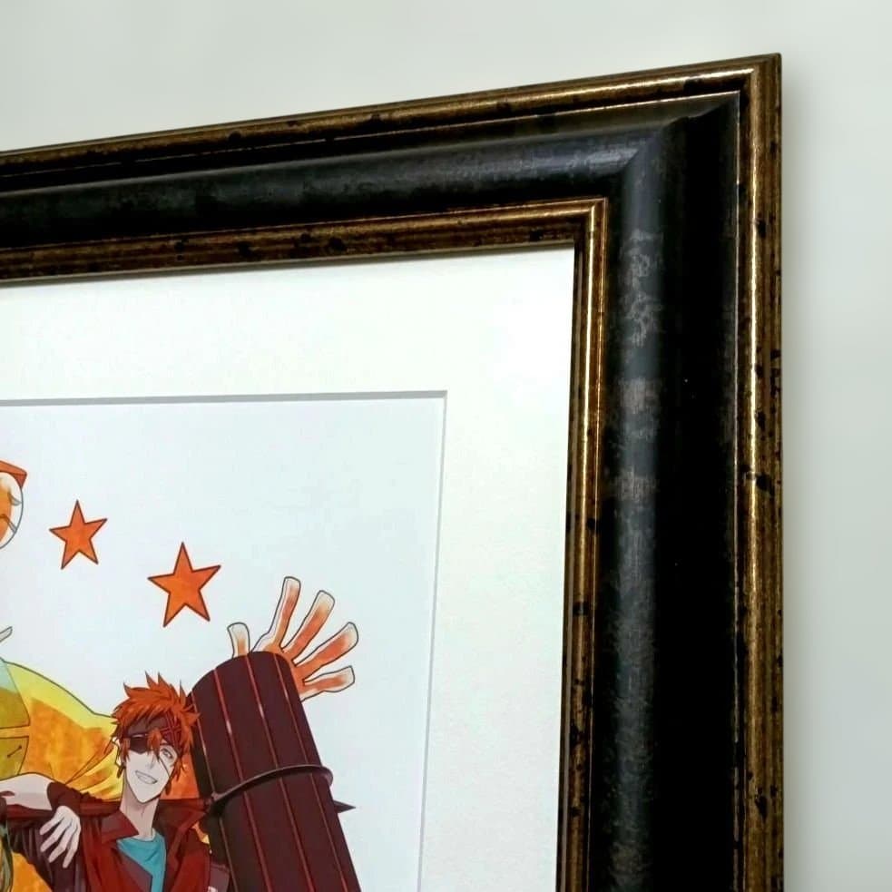 D.Gray-man 星野桂の世界展 直筆サイン入り 複製原画 Dグレ