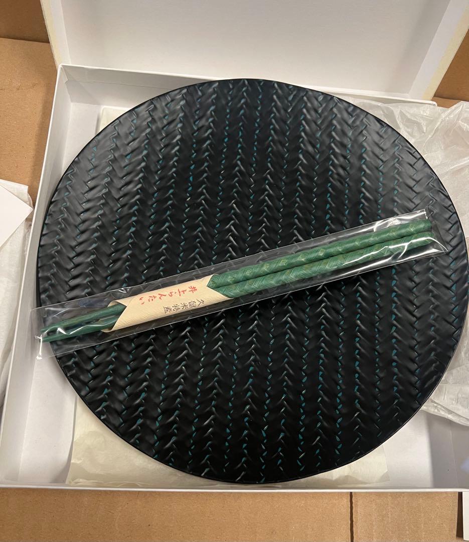 Inoue Rantai漆器 優れた伝統的な竹と漆