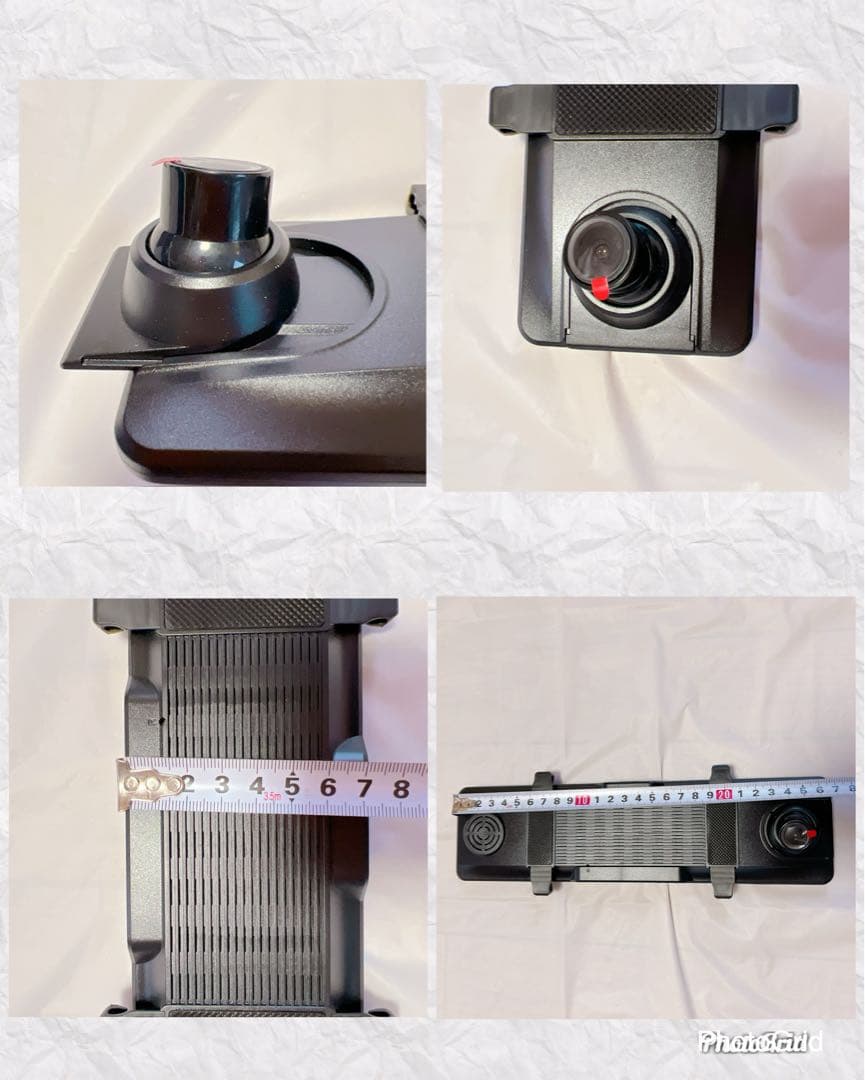 ⭐️4Kミラー型ドライブレコーダー ドライブレコーダー ミラー型 BLACK