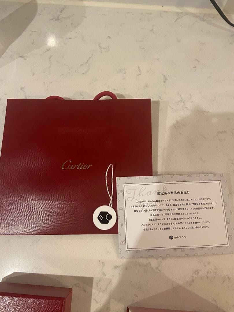 Cartier ジュストアンクル　YG ピアス(片耳用)