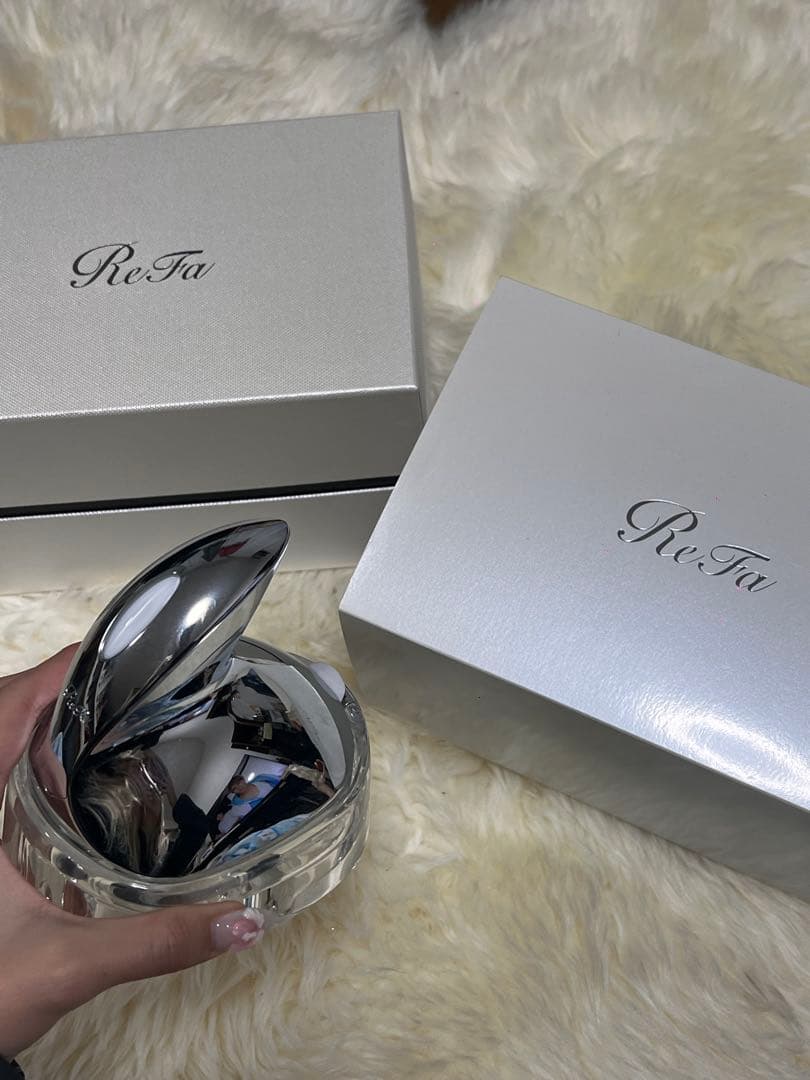 ReFa スカルプブラシ シルバー 専用ケース付き