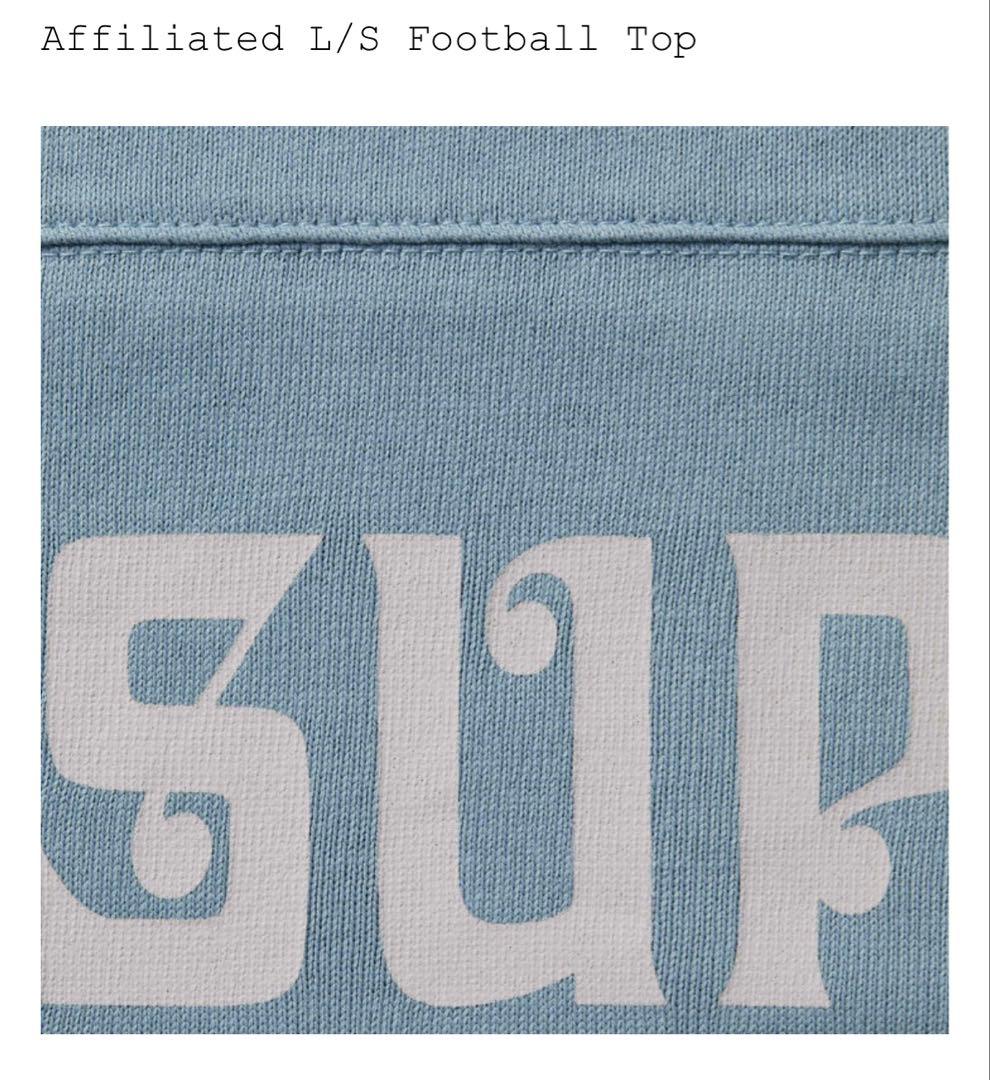 シャツ 25SS Supreme Affiliated L/S Football Top