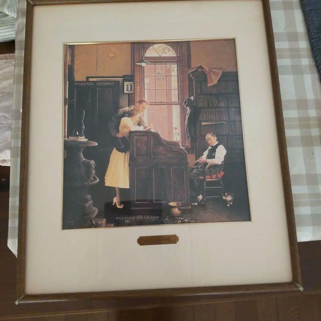 ノーマンロックウェル マリッジライセンス