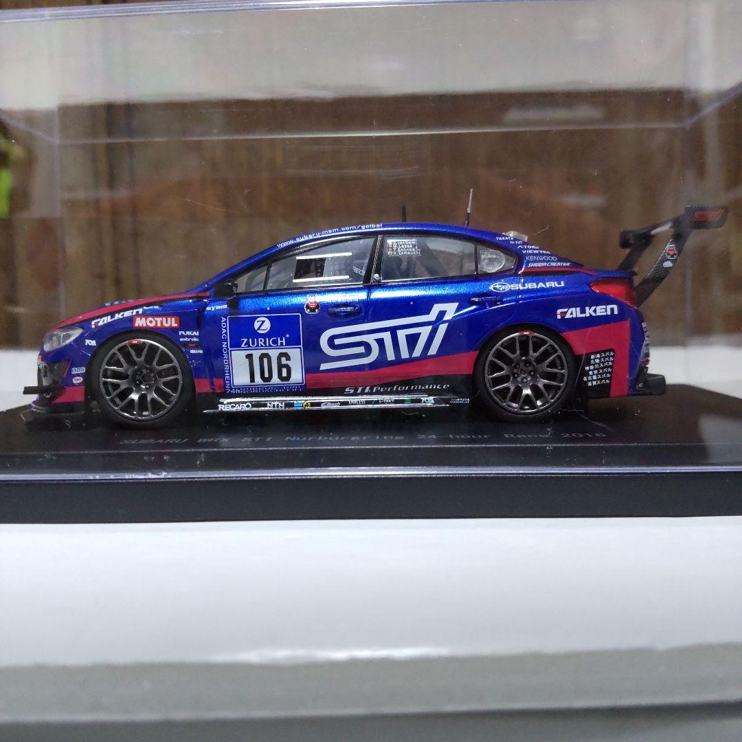 スバル WRX STi ニュルブルクリンク24時間レース 1/43 エブロ