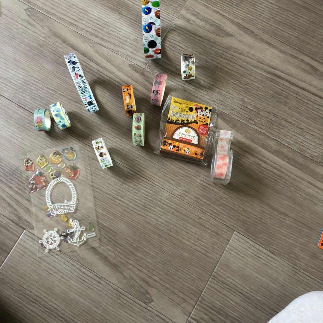 ディズニーマスキングテープセット　単品売りします