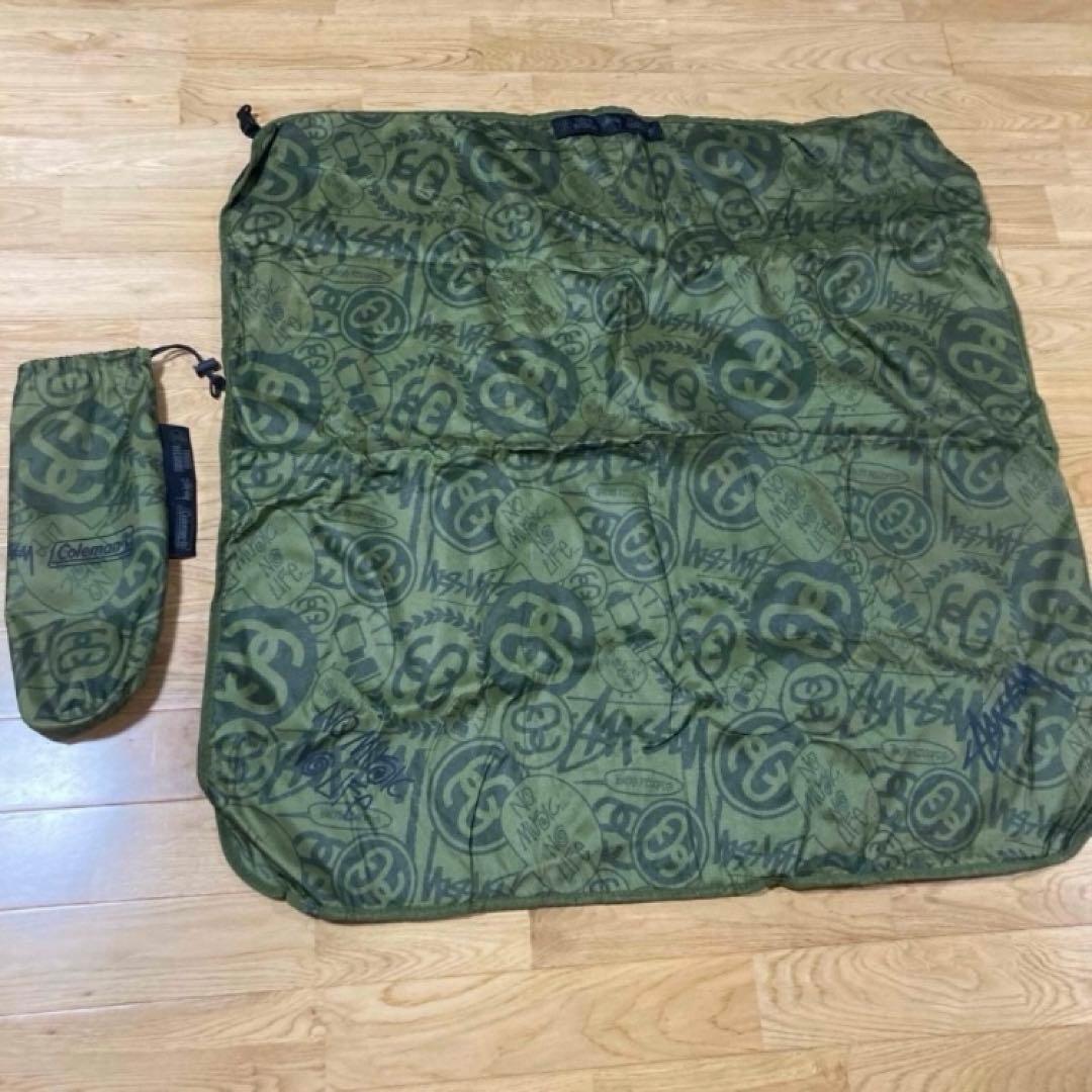 STUSSY × Coleman × TOWER RECORDS ブランケット