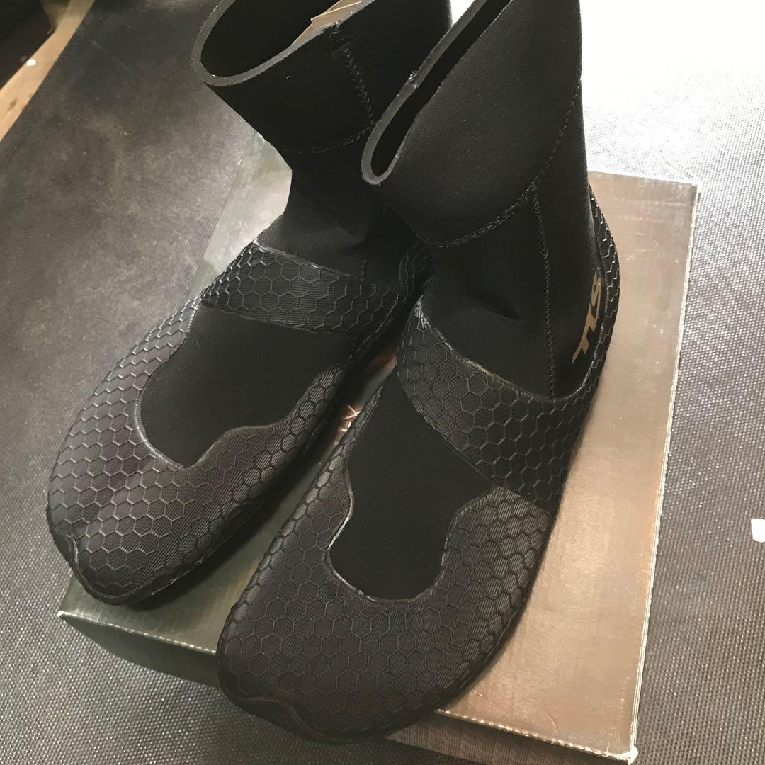 TLS サーフブーツ ブラック　28cm3mm 箱なし発送定価¥10500