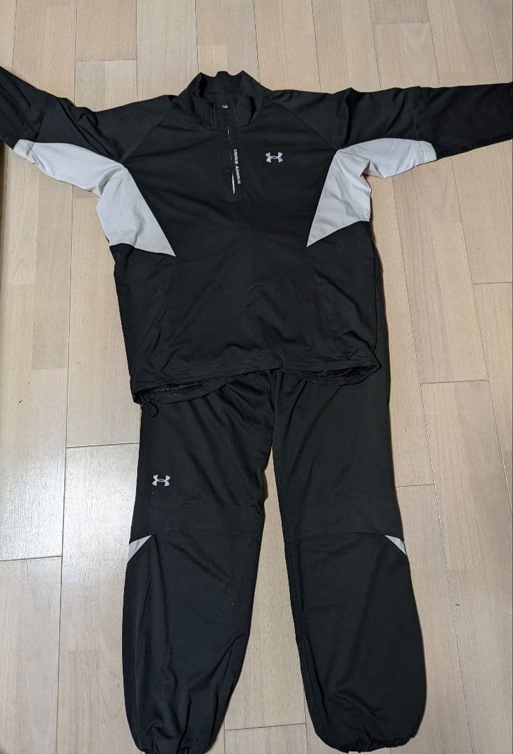 アンダーアーマー　セットアップ　ＧＬ　 Lサイズ　メンズ　アノラック　ナイロン