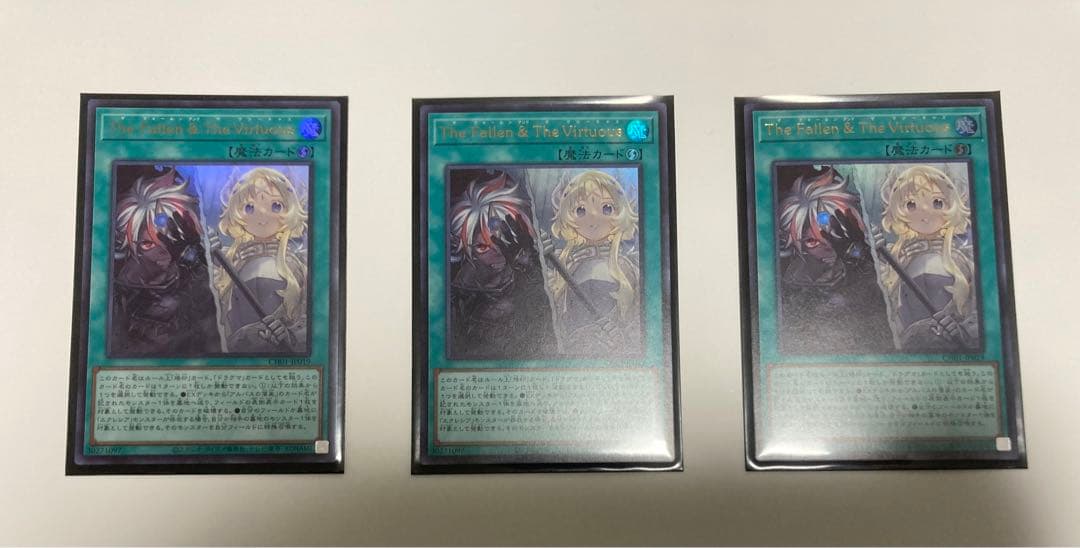 遊戯王The Fallen ＆ The Virtuous ・聖痕喰らいし竜 3枚