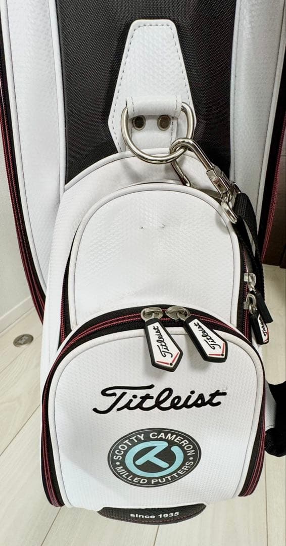 【限定モデル】Titleist スタンドバッグ ホワイト