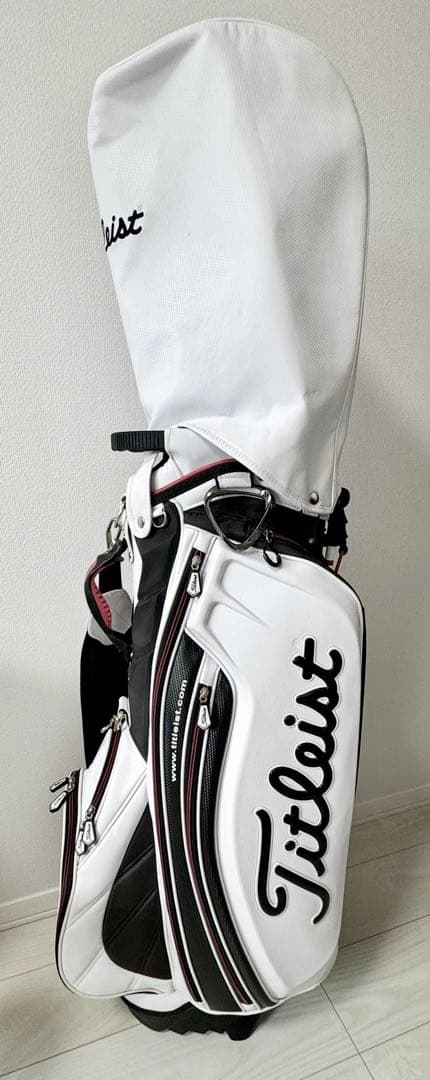 【限定モデル】Titleist スタンドバッグ ホワイト