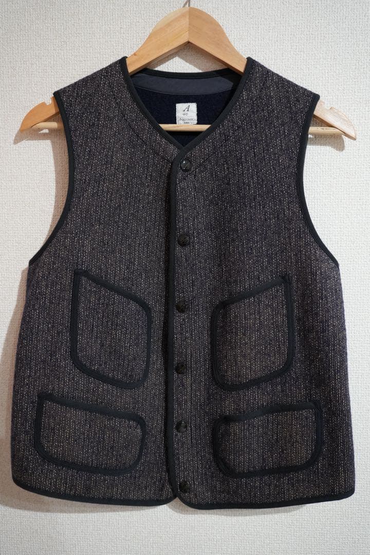 ANATOMICA BEACH CLOTH VEST ゴマ塩