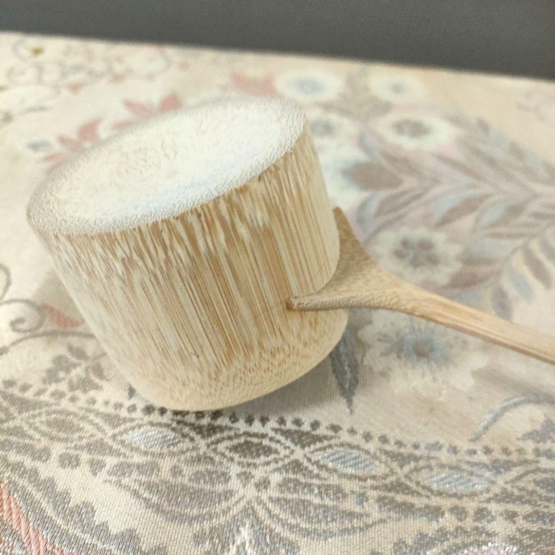 【SALE】二代 伊藤陶山・水指　茶道具　茶器　皆具　陶磁器　おまけ柄杓付き