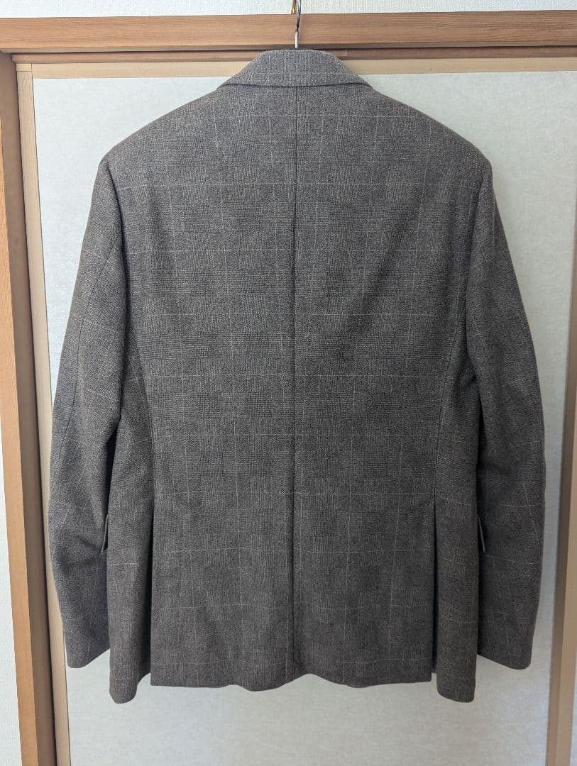 LARDINI チェック柄 ビジネスジャケット