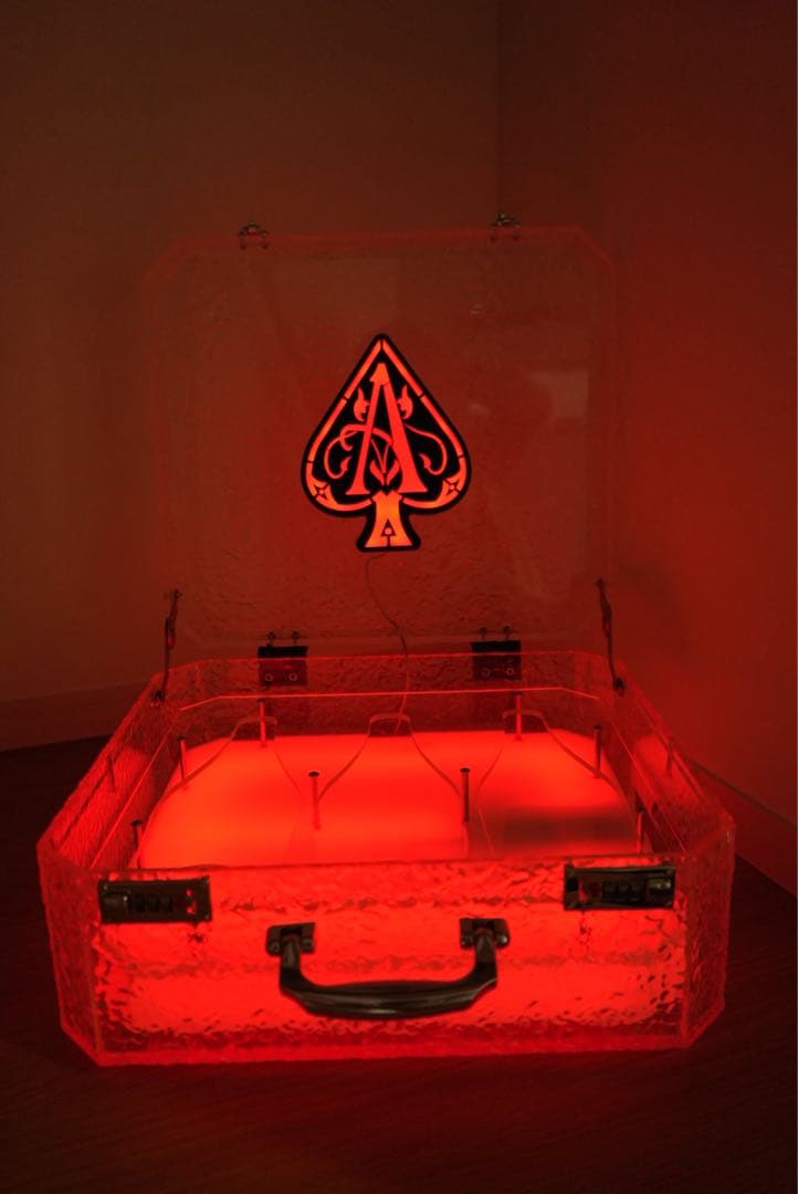 即発送！シャンパン ケース LED アルマンド アタッシュケース