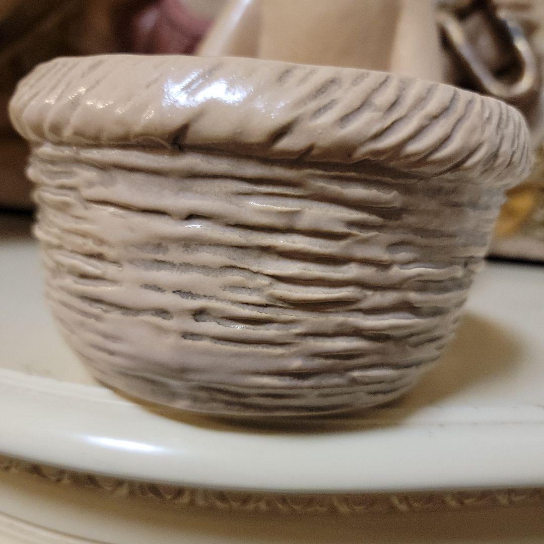 70's　昭和レトロ置物　鉢カバー　プランタースタンド　オブジェ　置物　希少