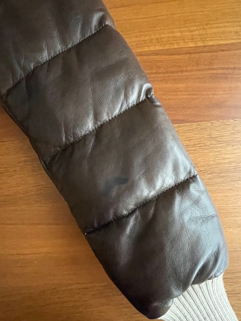 Salfra サルフラ レザーダウンジャケット イタリア製 サイズ46