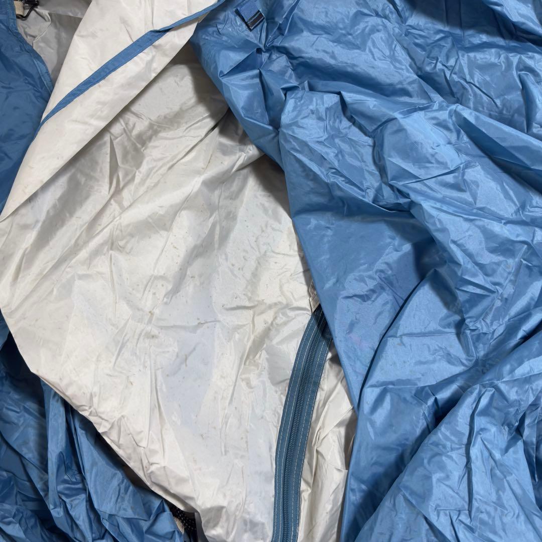 人気モンベル　クロノスキャビン2型テント　ブルー　グランドシート付