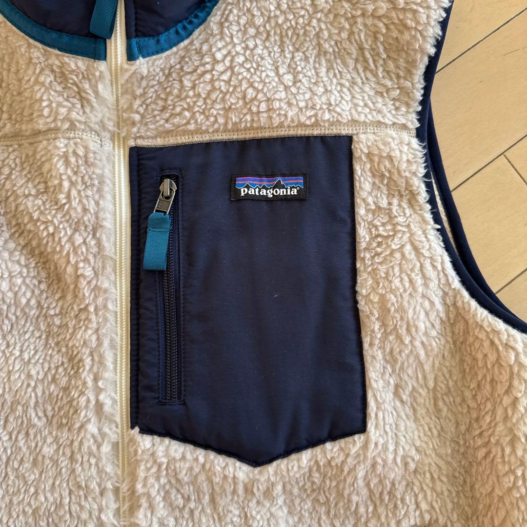 patagonia パタゴニア クラシックレトロXベスト Lサイズ アイボリー