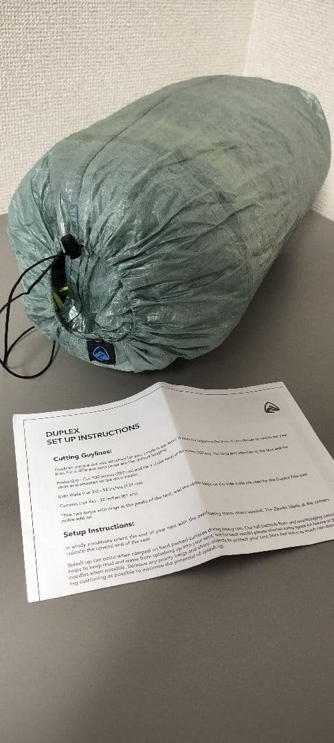 テント・タープ Zpacks Duplex Tent Spruce Green