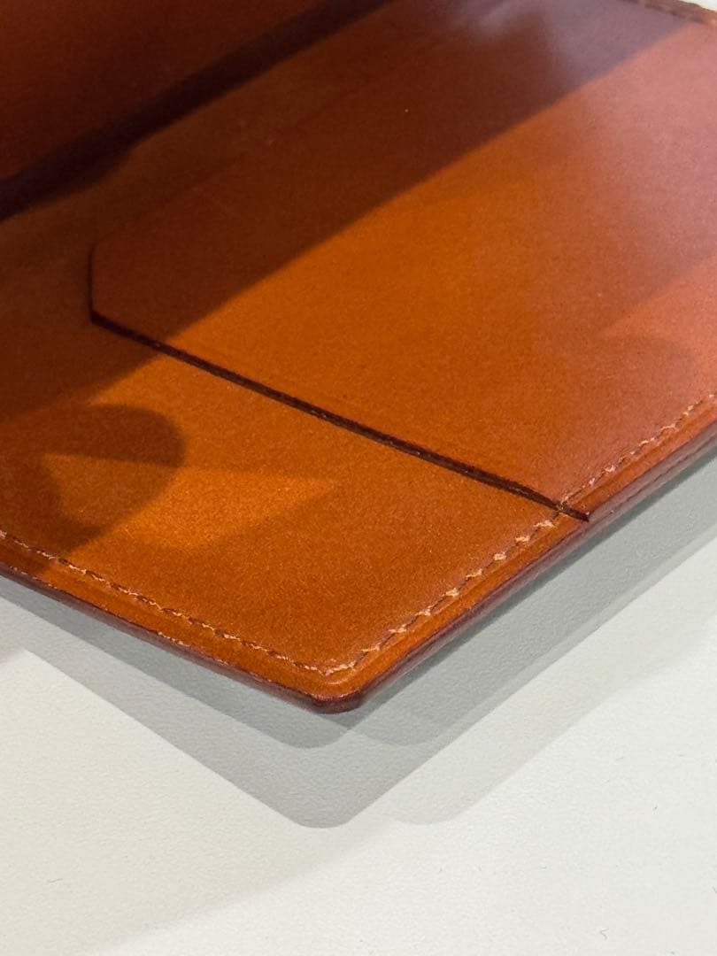 u*6様 土屋鞄　コードバン　名刺入れ　ネイビー