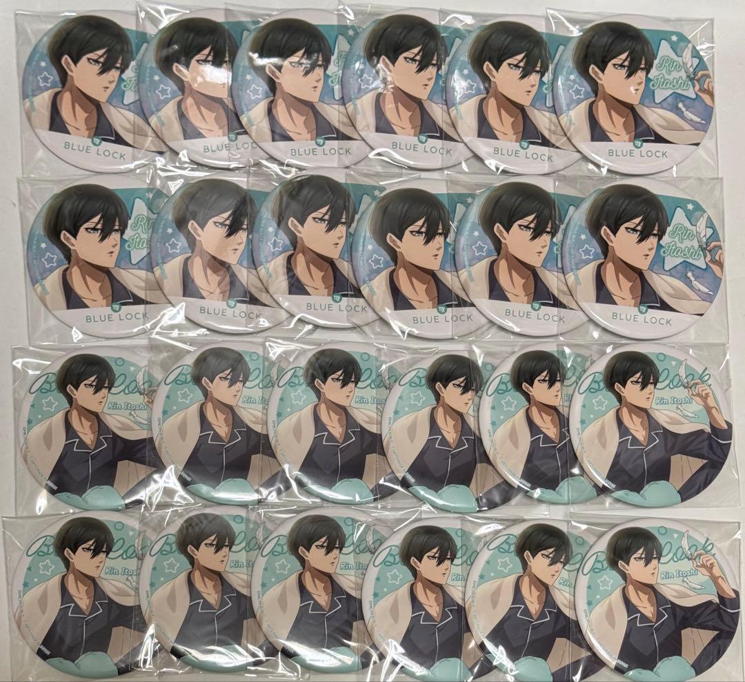 ブルーロック　星座トレーディング缶バッジ　糸師　凛24点セットブルロ
