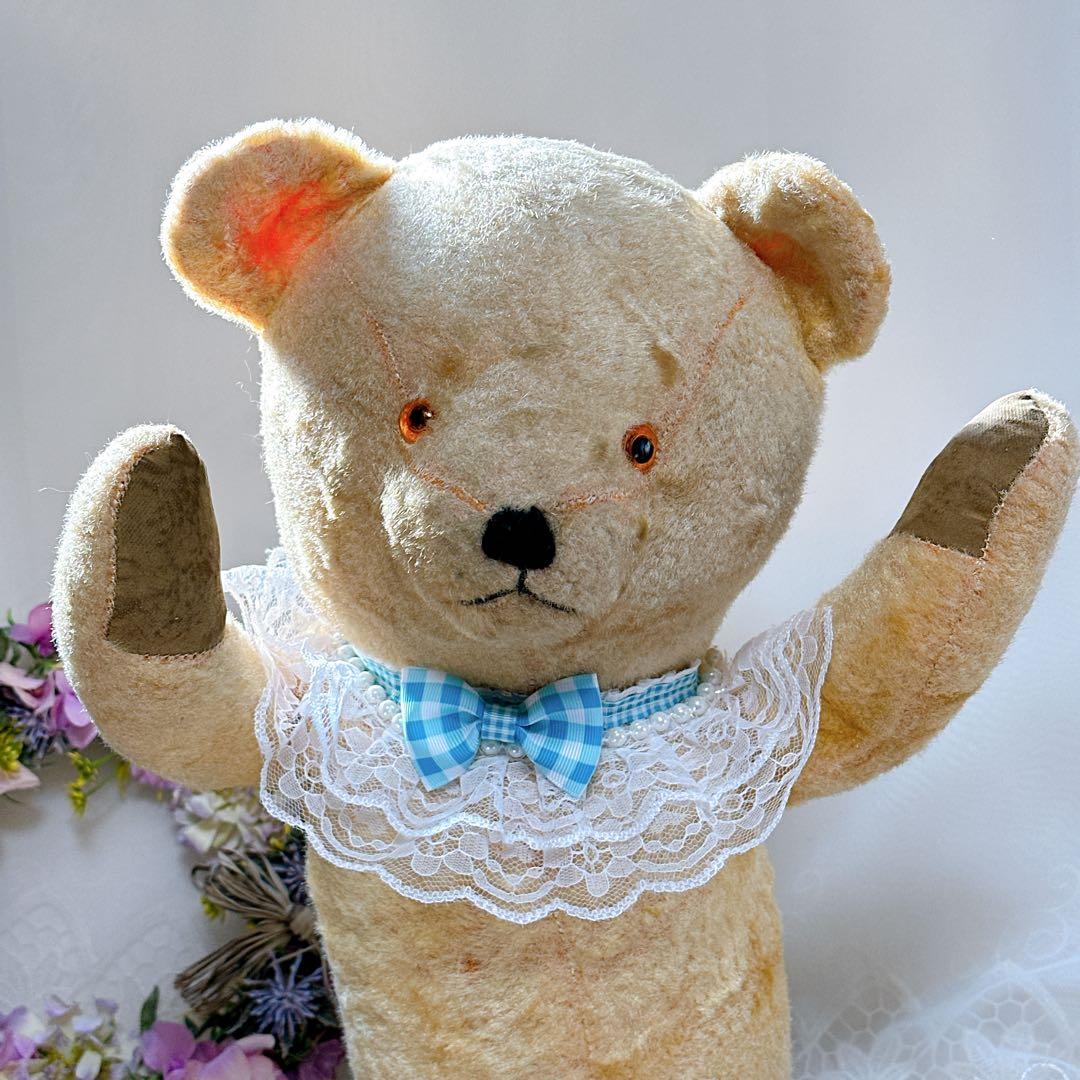 グラちゃん 様❤️BIG 58cm❤️ 珍しいイギリスアンティークベア　テディベア