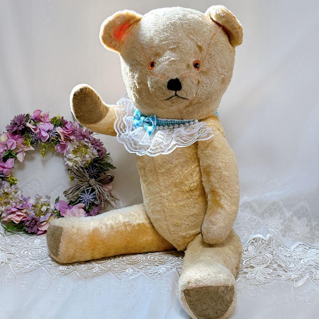 グラちゃん 様❤️BIG 58cm❤️ 珍しいイギリスアンティークベア　テディベア