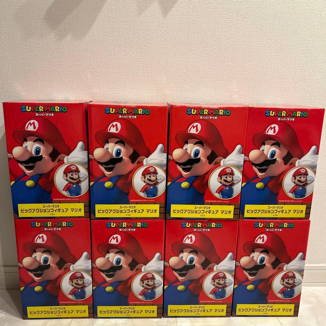 TAITO スーパーマリオ　ビッグアクションフィギュア　マリオ　8体