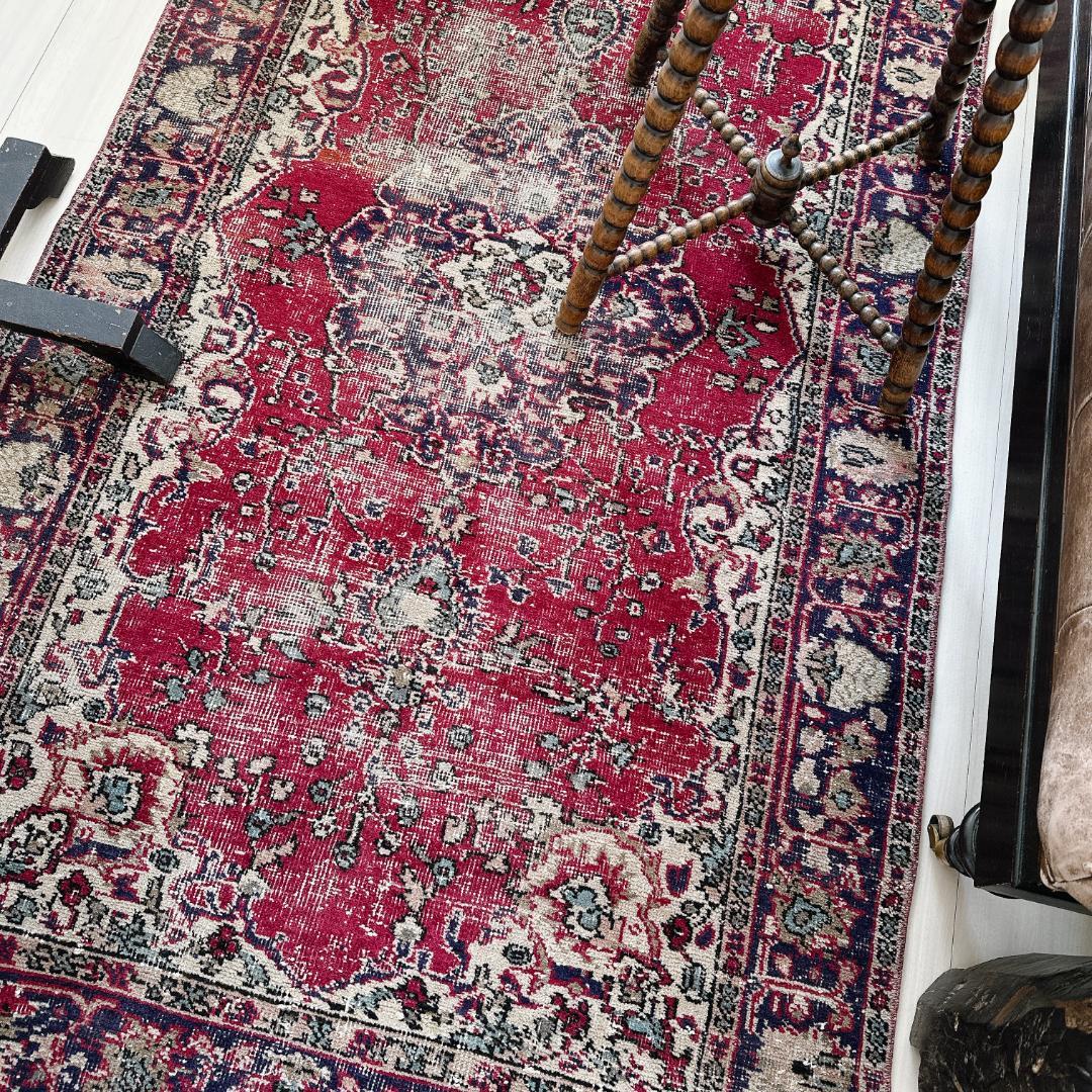 actn202 トルコ ヴィンテージラグ A112