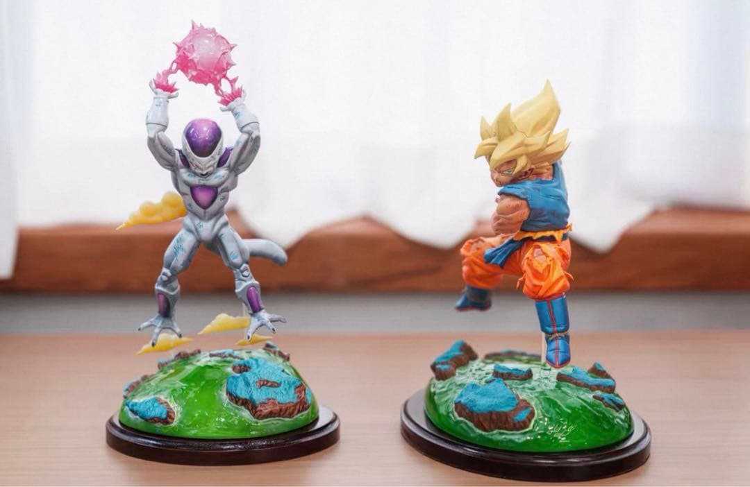 ドラゴンボール 孫悟空 フリーザ フィギュア ガレージキット