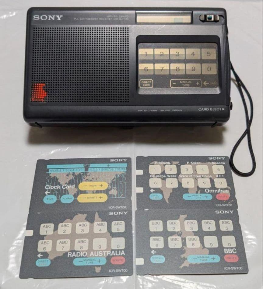 SONY ICF−M500 / SONY ICR-SW700