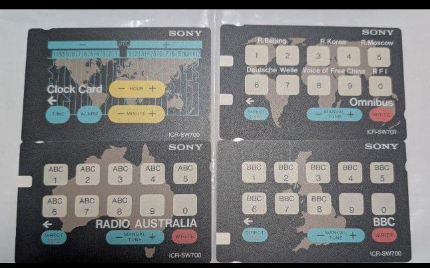 SONY ICF−M500 / SONY ICR-SW700