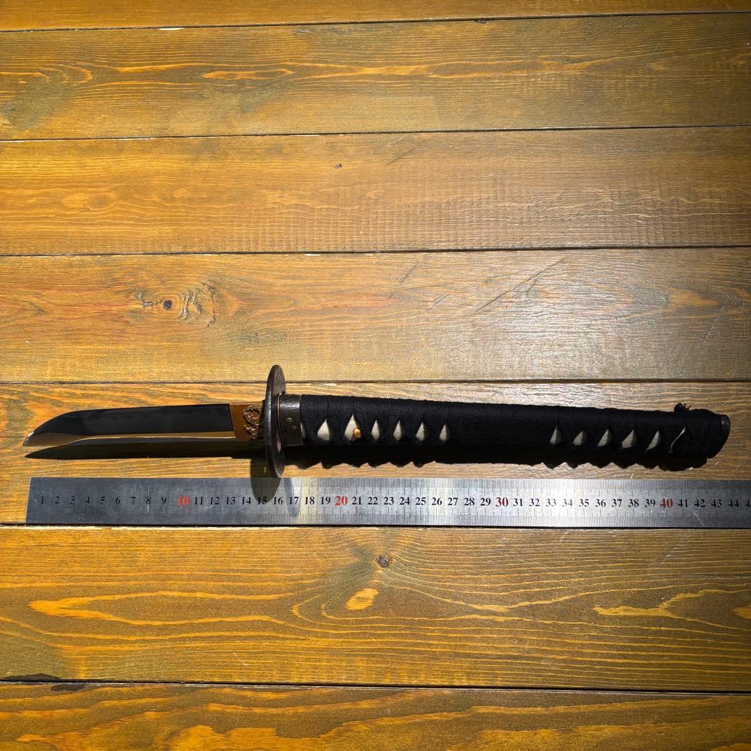 日本刀残欠クラフトナイフNo.95 藤井兼藤 薙刀風拵