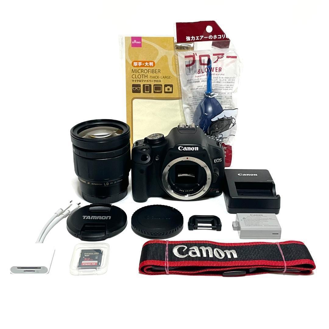初心者歓迎❤️ Canon EOS Kiss X3 タムロン高倍率レンズセット