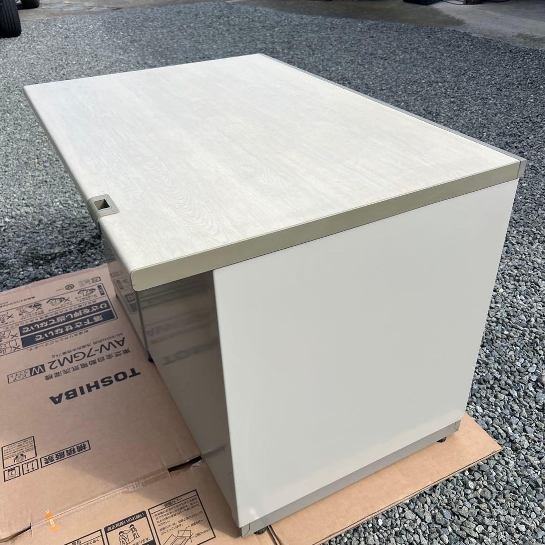 UCHIDA ウチダ 片袖 オフィスデスク内田洋行 パソコンデスク3段袖 事務机