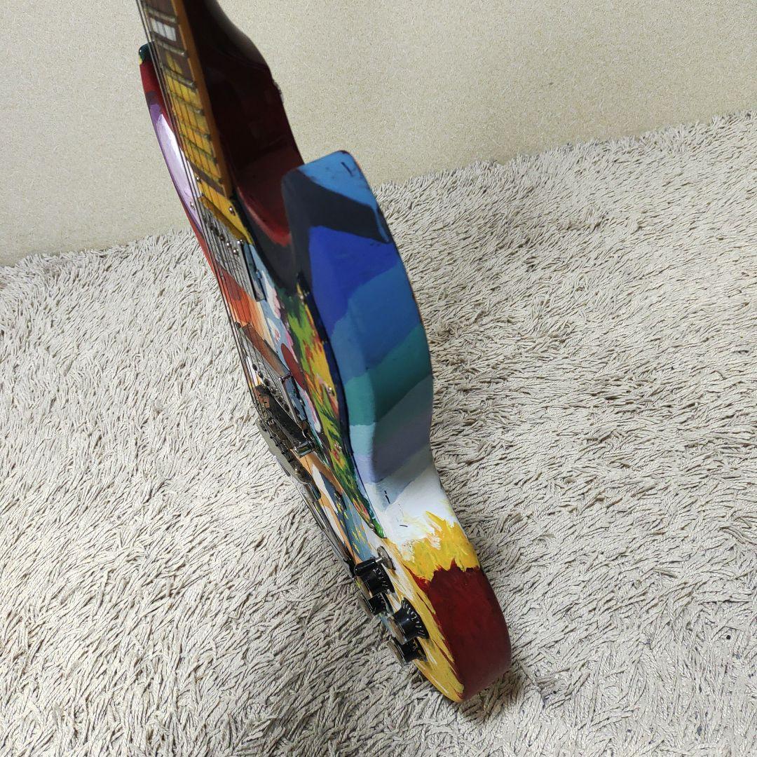 【ジャンク】photogenic エレキギター フォトジェニック　ペイント