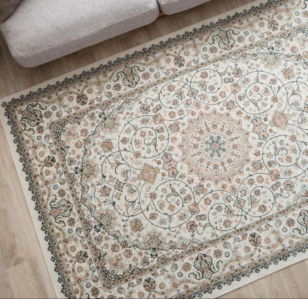 ペルシャ柄 カーペット ラグ 195×250 サヤンサヤン