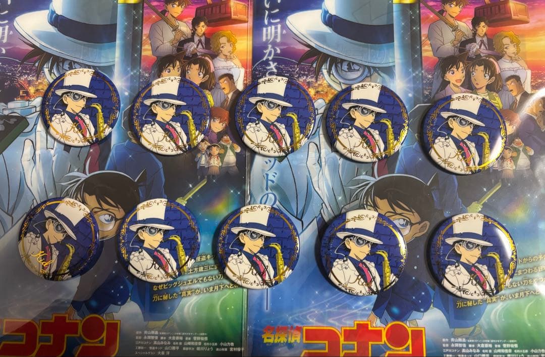 名探偵コナン コンサート 缶バッジ　怪盗キッド