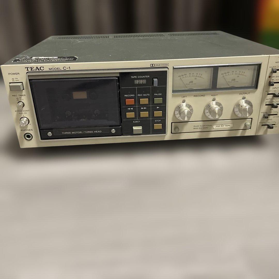 ラジオ・コンポ TEAC STREO CASSETTE DECK