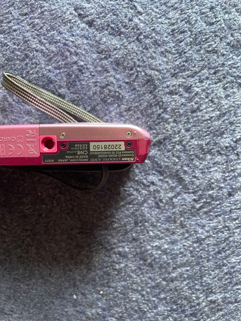 【ジャンク品】Nikon COOLPIX A300 ピンク