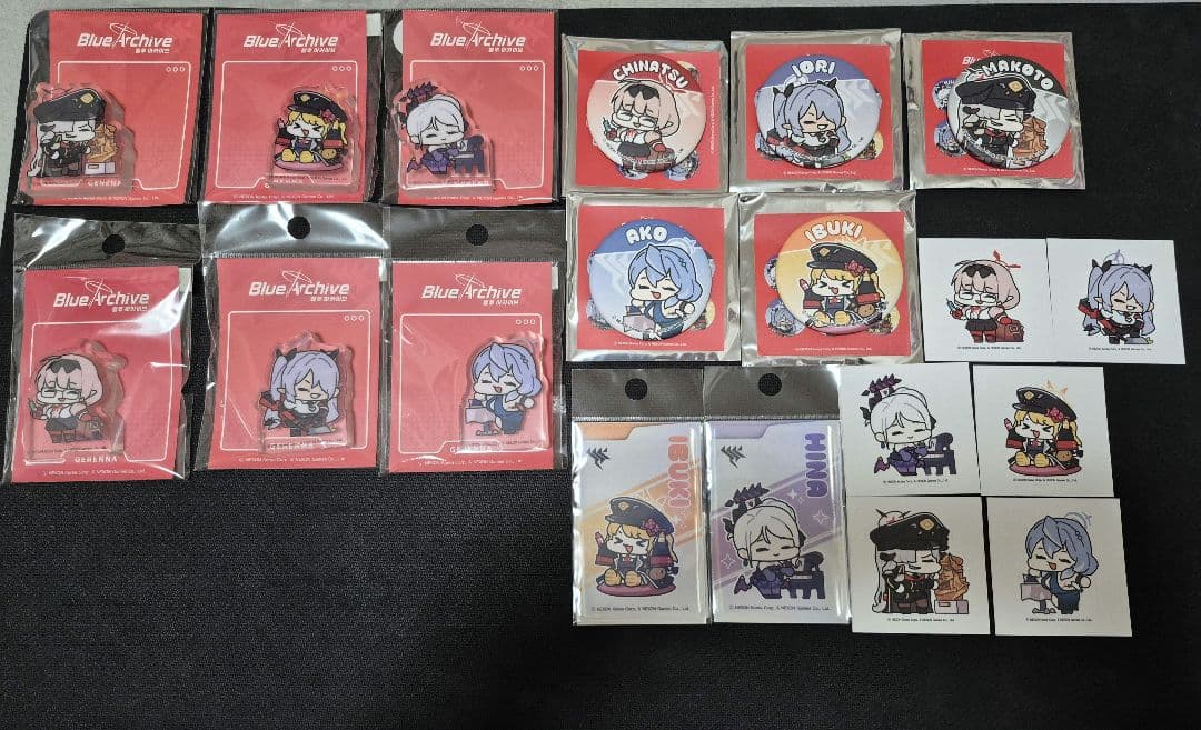 ブルーアーカイブ　韓国　グッズまとめ売り