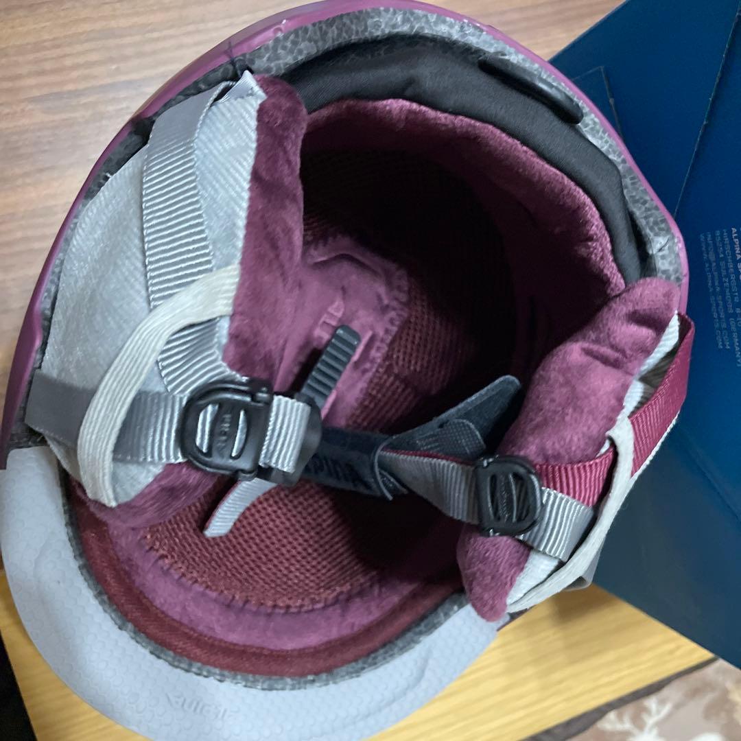 ALPINAスノーボードヘルメット　美品