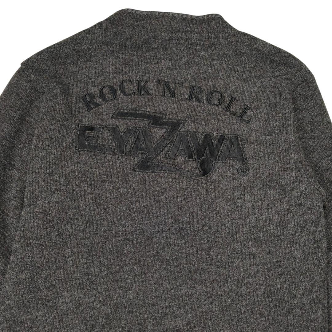 矢沢永吉 カーディガン チャコールグレー Mサイズ EIKICHI YAZAWA