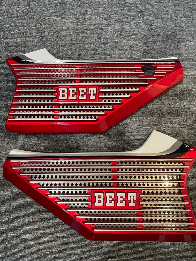 【値下】CBX400F アルフィン　ステンレスパンチングメッシュ付きBEET