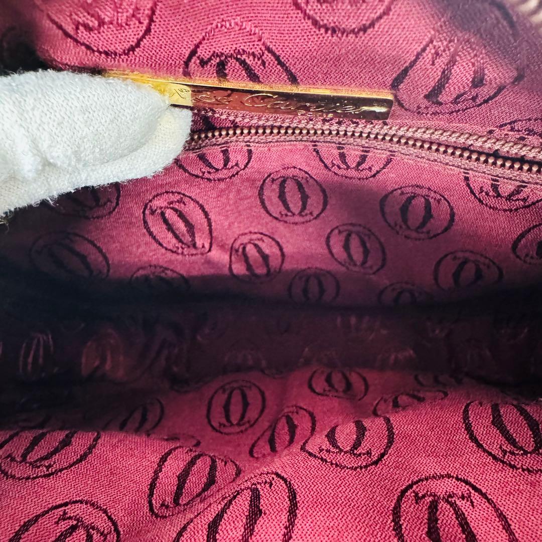 ✨Cartier✨カルティエ✨トリニティーショルダー✨ボルドー✨マストライン✨