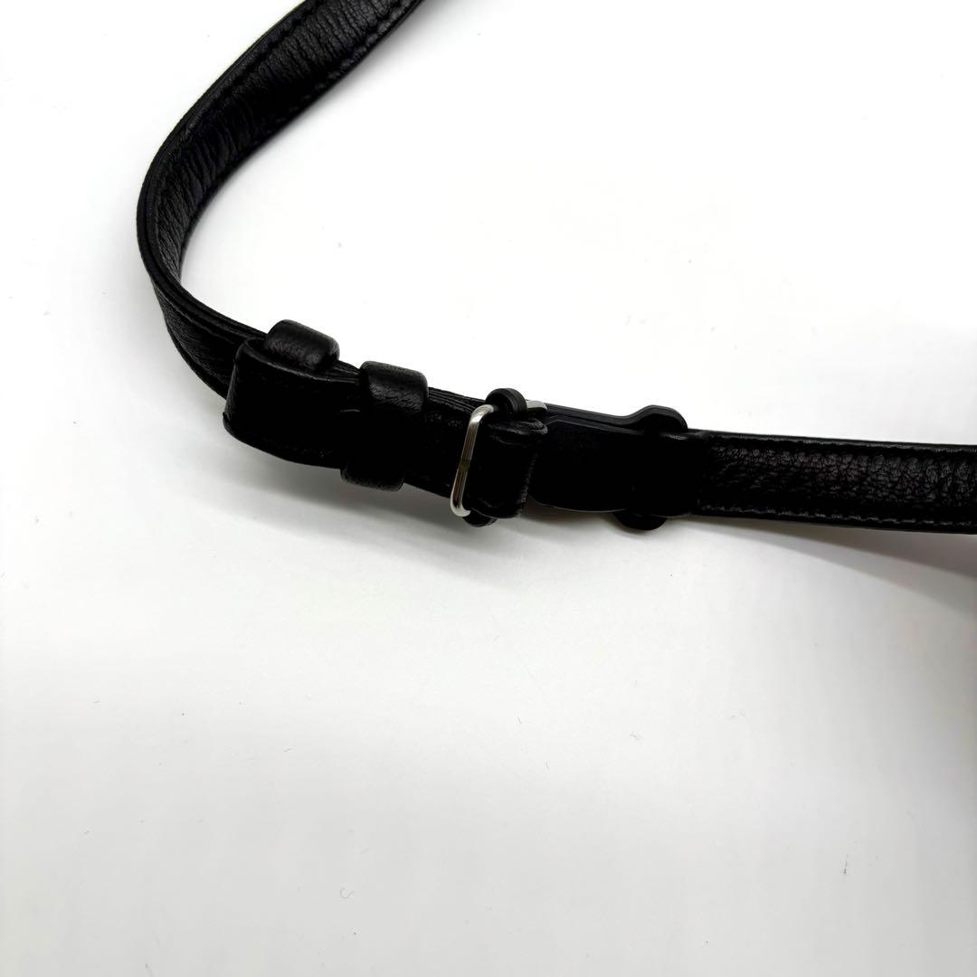 極美品✨ AETA ディアスキン ムートン ウエスト バッグ ブラック