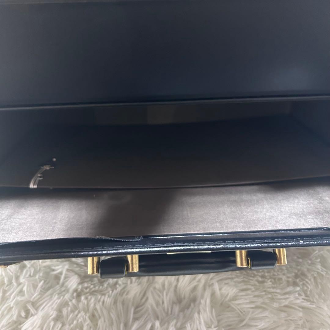 【極美品】J.C Hamilton ハミルトン パイロットケース 黒 レザー