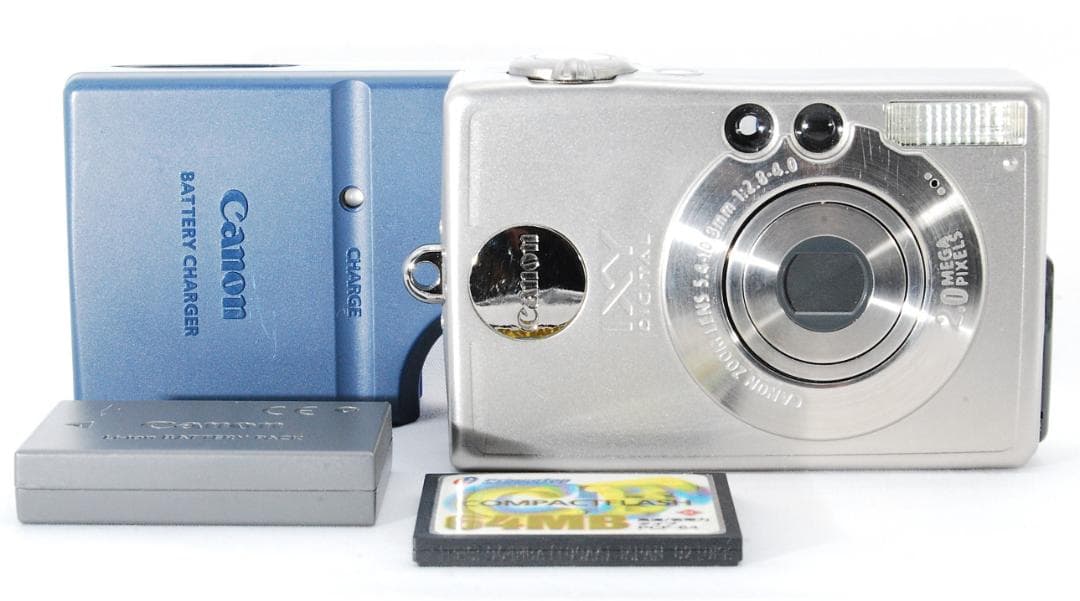 【美品】Canon IXY200a CFカード付　動作確認済 18941139